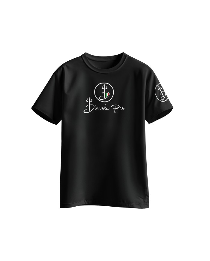 T-shirt Diavola Pro avec broderie – 100 % coton