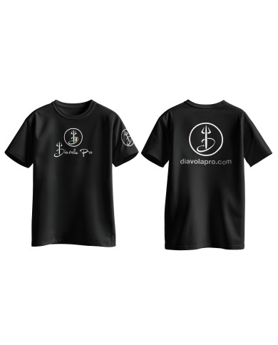 T-shirt Diavola Pro avec broderie – 100 % coton